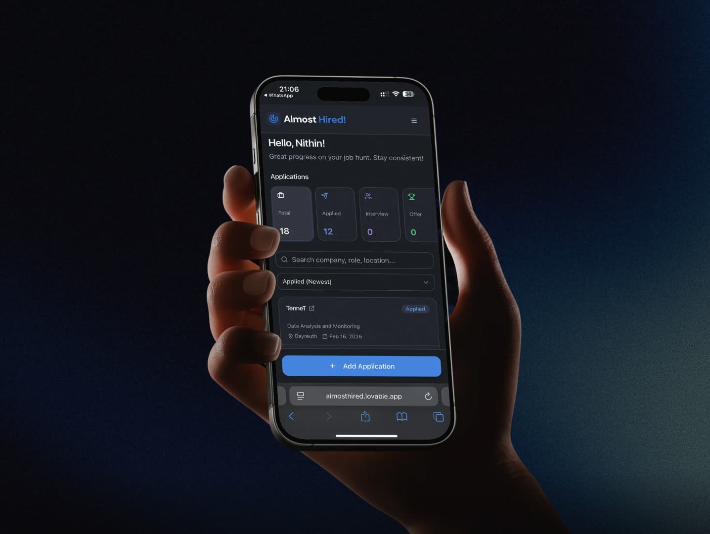 Building and Shipping an AI-Powered Job Application Tracker & Document Generator