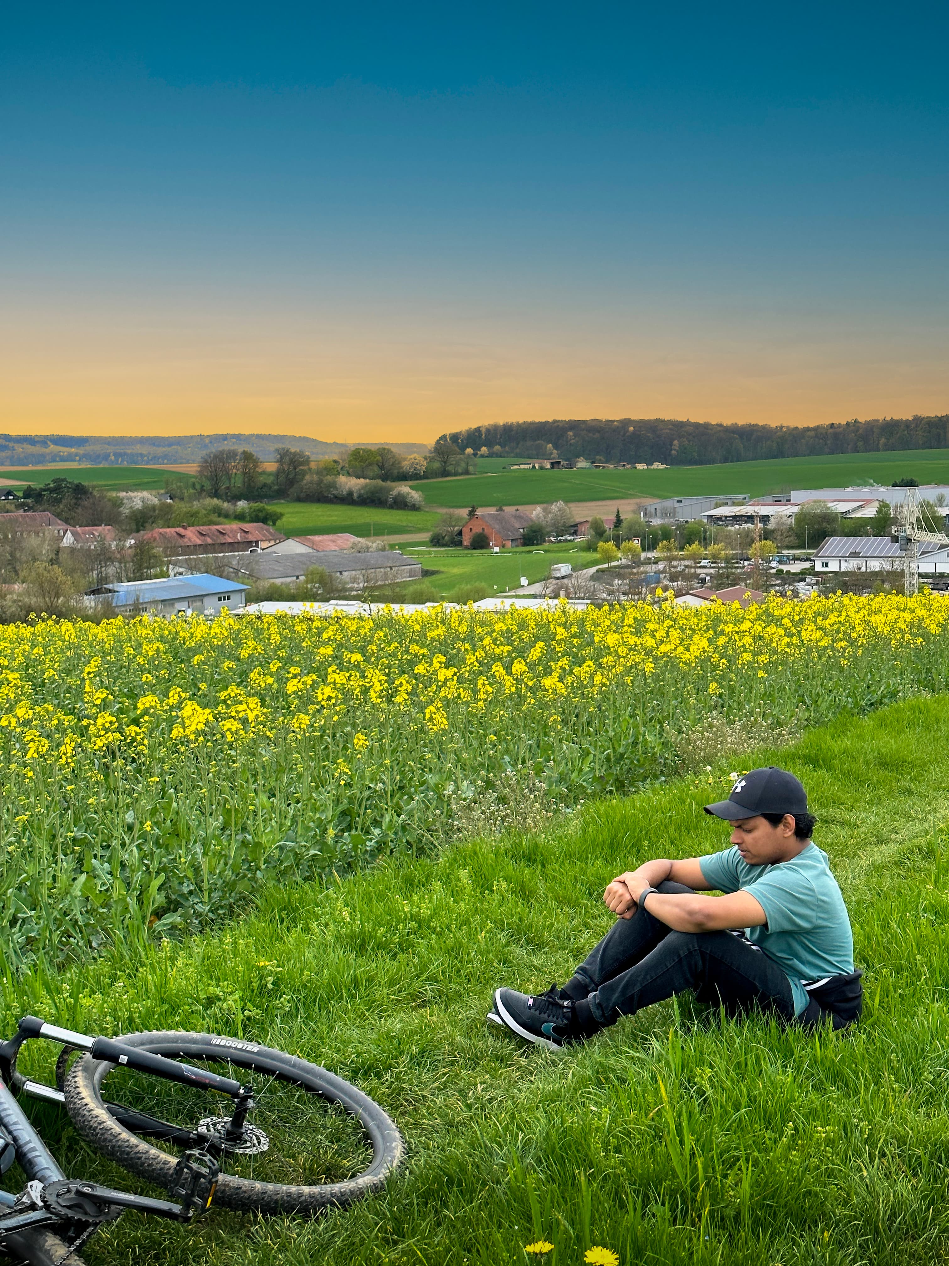 Out on a cycle ride